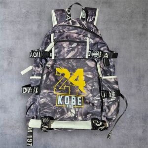 Kobe Bryant Limited Edition Black Mamba 24 Backpack LAKERS NBA Travel Gym School